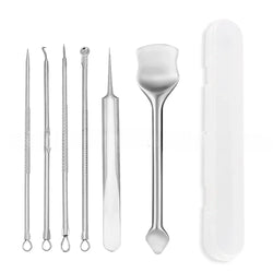 7/10Pcs Pore Prep Tool Skin Scraping Acne Treatment Kit Blackhead Removal