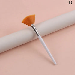 1pcs Portable Facial Mask Brush Fan Shaped DIY Skin Care Tool Makeup Face