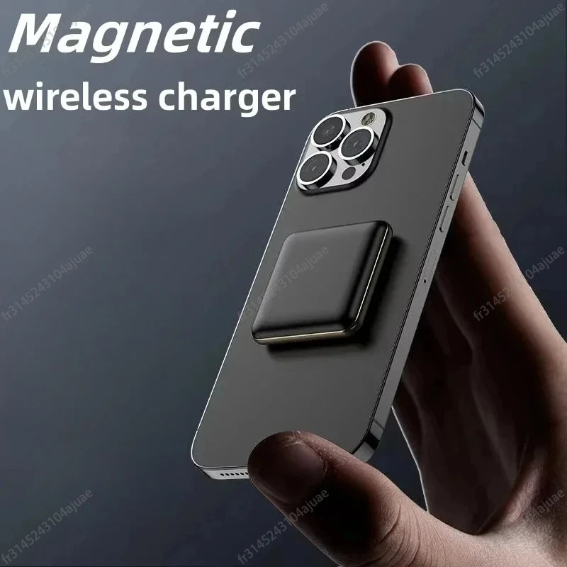 5000mAh Mini Magnetic Wireless Power Bank Charger Fast Charging Thin