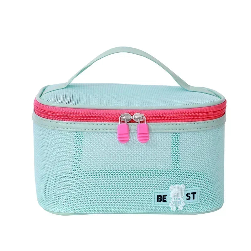 2025 Makeup Bag for Women Travel  Necessary Beauty Brush Tool Storage