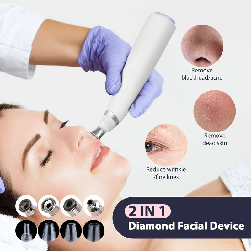 Foreverlily Portable Diamond Peeling Machine Microdermabrasion Facial