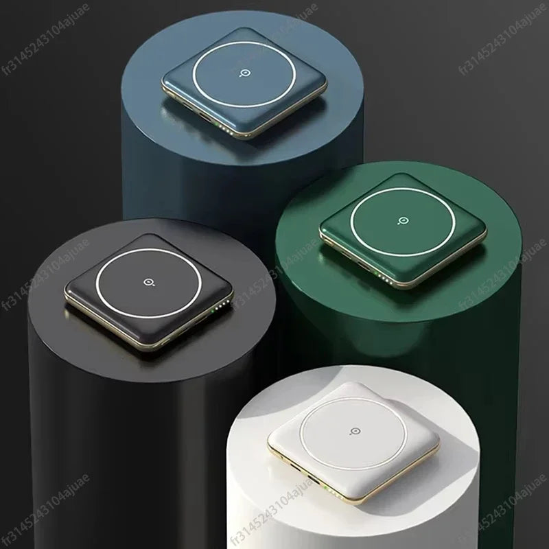 5000mAh Mini Magnetic Wireless Power Bank Charger Fast Charging Thin