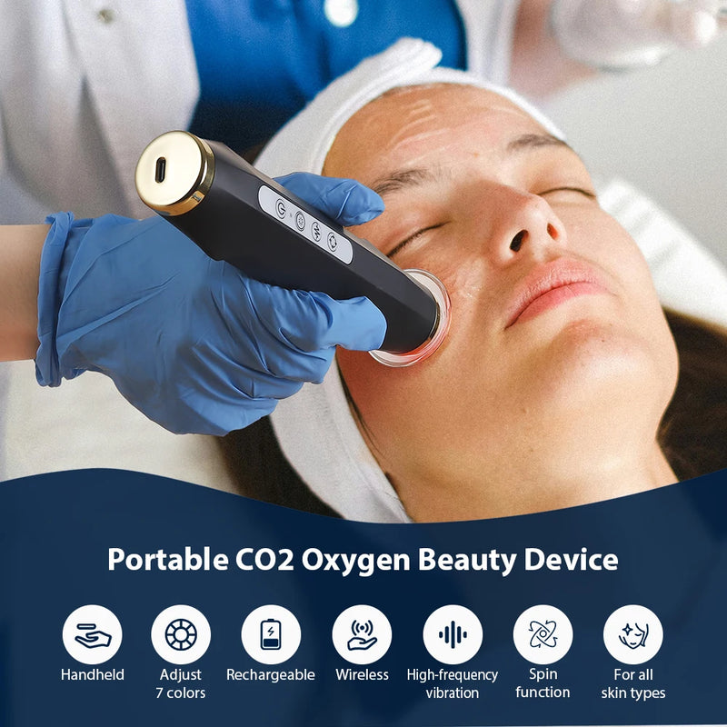 Oxygen Bubble Pen CO2 Oxygen Portable Facial Machine CO2 Gel Facial Skin Care