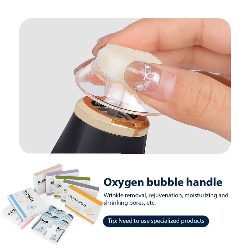 Oxygen Bubble Pen CO2 Oxygen Portable Facial Machine CO2 Gel Facial Skin Care