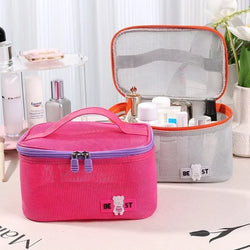 2025 Makeup Bag for Women Travel  Necessary Beauty Brush Tool Storage