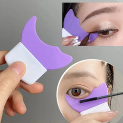 Eyeliner Template Silicone Eye Makeup Stencils Eyelash Baffle Mascara Shield