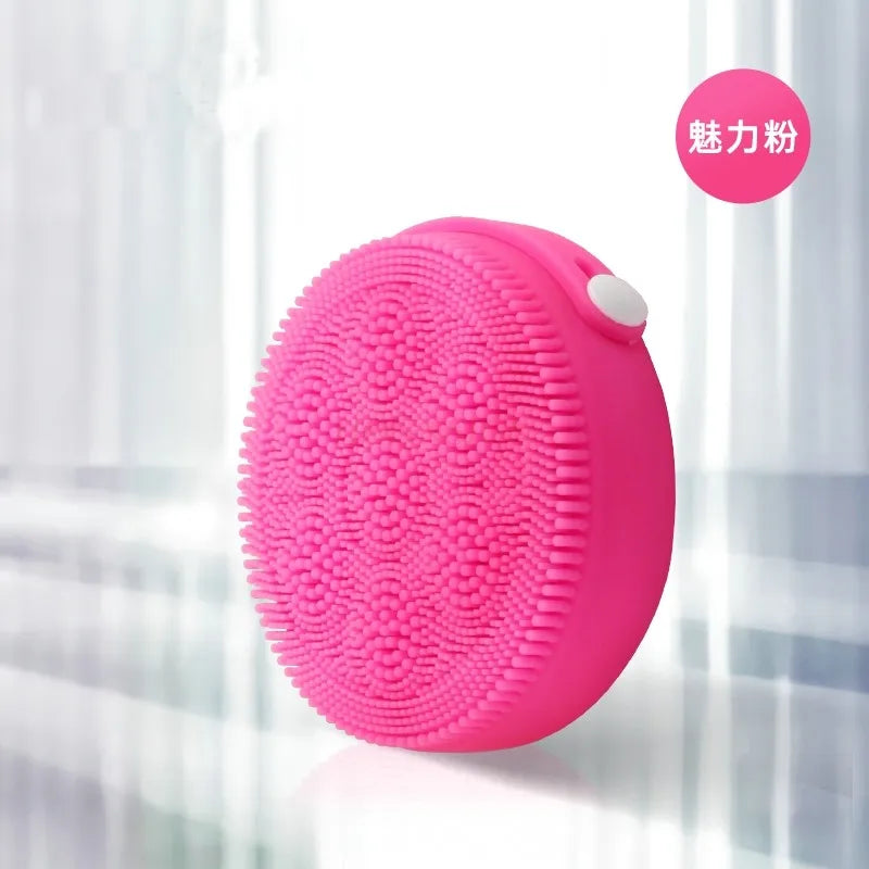 Electric facial cleanser, facial pore cleaner, rechargeable beauty device