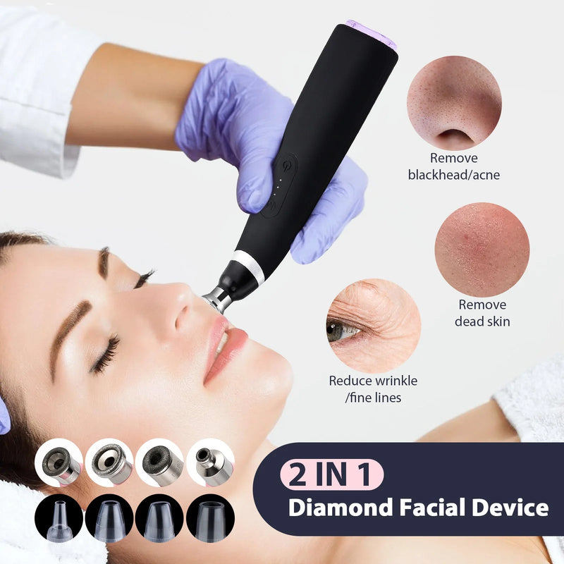 Foreverlily Portable Diamond Peeling Machine Microdermabrasion Facial