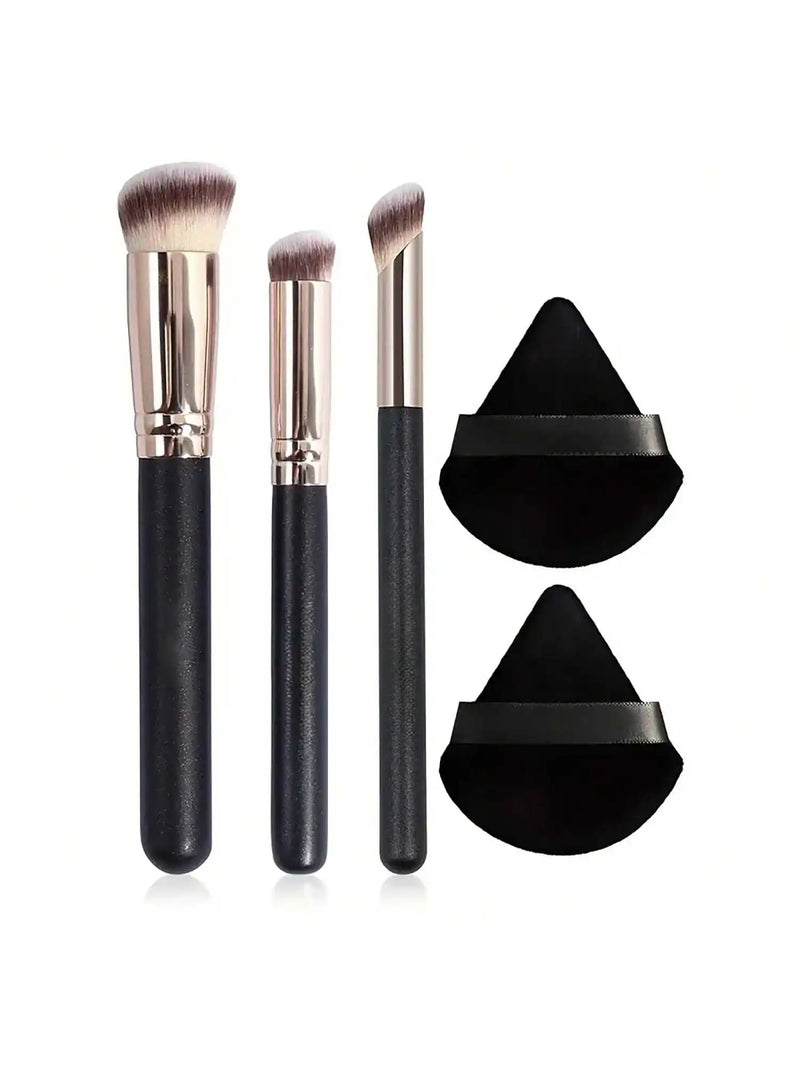 3/5 pcs Foundation Concealer Brush, Premium Contour Blusher Brushes