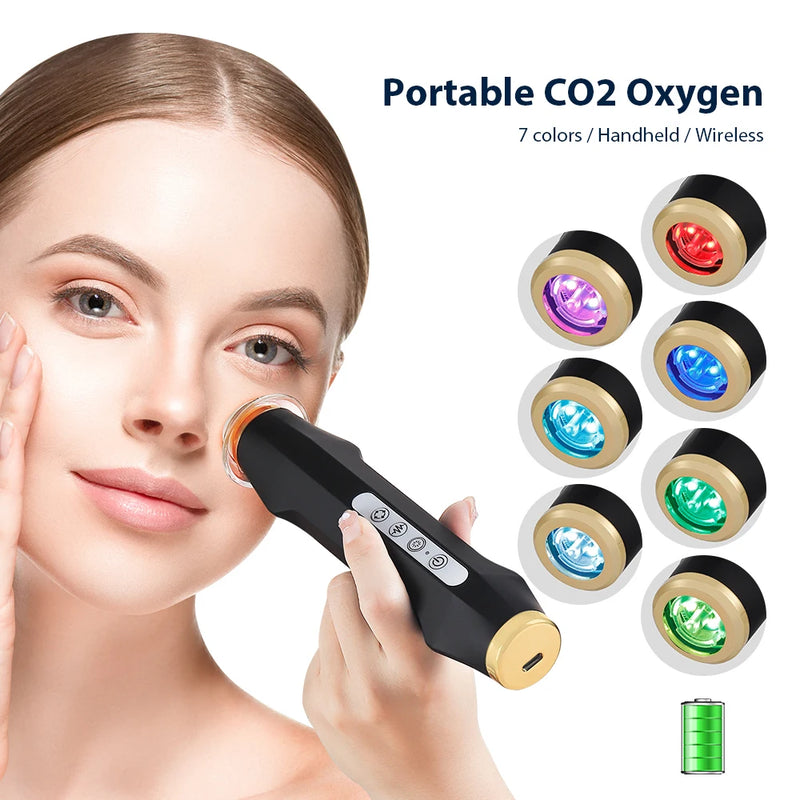 Oxygen Bubble Pen CO2 Oxygen Portable Facial Machine CO2 Gel Facial Skin Care