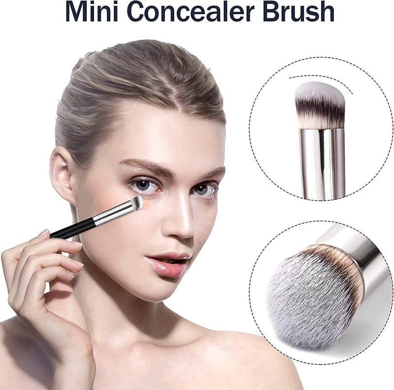 3/5 pcs Foundation Concealer Brush, Premium Contour Blusher Brushes