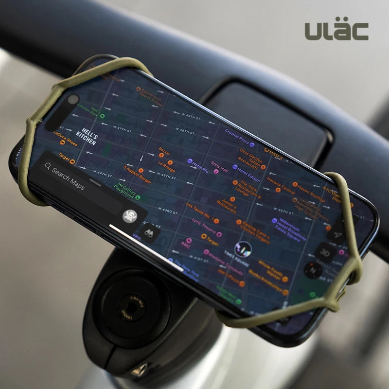 ULAC Motorcycle Bicycle Phone Stand 360° Rotatable Holder