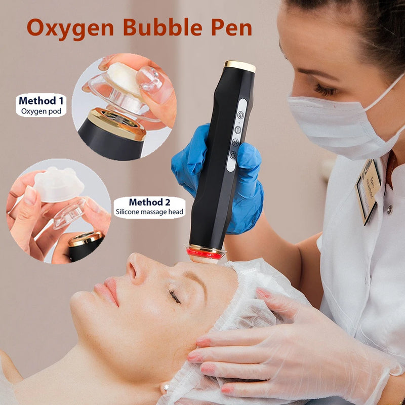 Oxygen Bubble Pen CO2 Oxygen Portable Facial Machine CO2 Gel Facial Skin Care